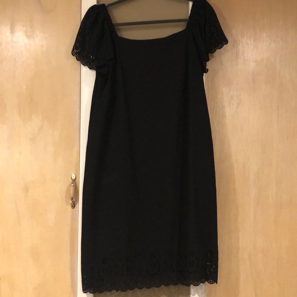 Black Size 4 Detail Dress